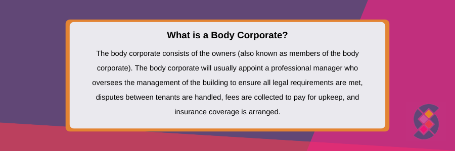 Infographic 1 What is a body corporate?
