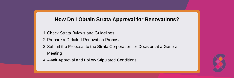 Obtaining Strata Approval for Renovations