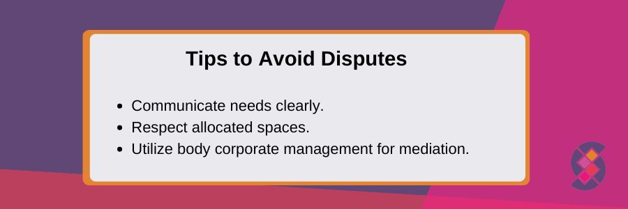tips to avoid dispute