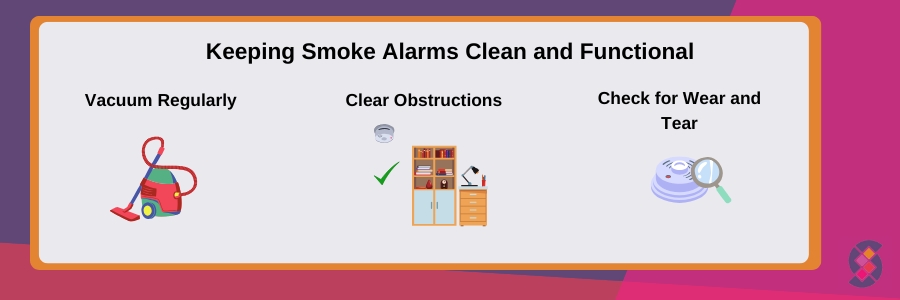 Keeping Smoke Alarms Clean and Functional
