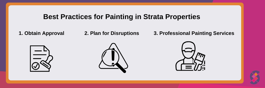 Best practices for painting in strata-titled properties